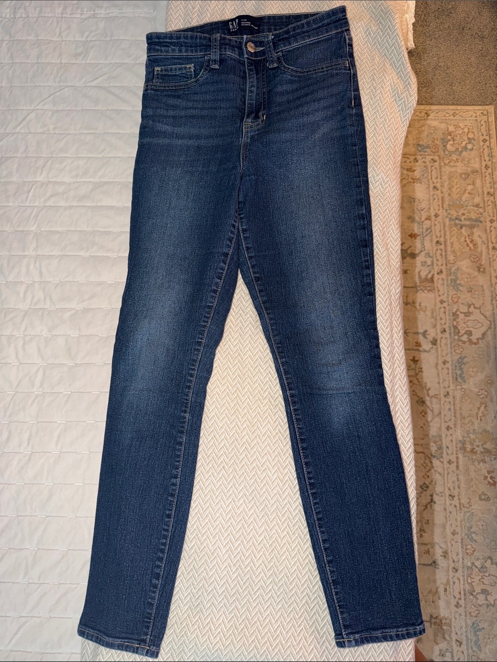 GAP Women's Dark Blue Skinny Jeans